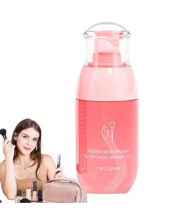 Brush and Sponge Cleaner | Makeup Brush Shampoo | Cosmetic Tool Cleaning Solution Makeup Brush Sanitizers Beauty Tool Cleansing Shampoo Brush and Sponge Disinfectants Makeup Brush Care Product