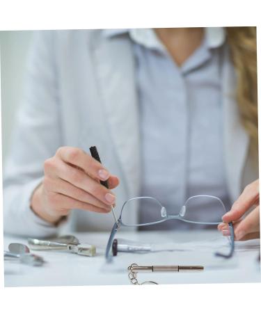 Healeeved 5 Sets Glasses Repair Tool - Screw Kit Nose Pads Rustproof Steel Multi-Color - Essential Eyewear Fixing Set - Buy Online on GoSupps.com