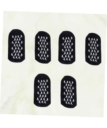 POPETPOP 3 Pairs Foot Care Socks Spa Gel Socks Shallow Mouth Socks Feet Care Ultimate Socks for Dry Cracked Skin on Feet Foot Socks Cotton Boat Socks Black Gel moisturizing Socks - Buy Online on GoSupps.com