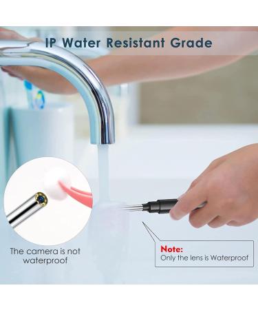 QDCFY OTOSKOK Wireless Endoscopic Camera - Ear Wax Removal Tool with LED for iPhone iPad & Android - Black - Buy Online on GoSupps.com