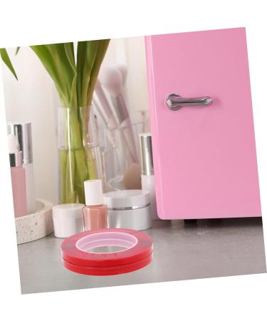 HAPINARY Nail Tapes 2 Rolls Transparent Double-sided Tape Nails Tapes Carpet Tape Manicure Tape Rug Tape Poster Adhesive Picture Tapes Red No Substrate Acrylic Stickers Nail Piece - Buy Online on GoSupps.com