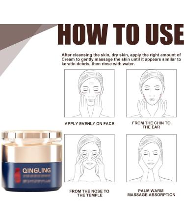 Japanese Qingling Wrinkle Removal Cream Japan Qingling Anti Aging Cream Japanese Wrinkle Removal Cream Qingling Instant Wrinkle Serum Qingling Wrinkle Cream For Face - Buy Online on GoSupps.com