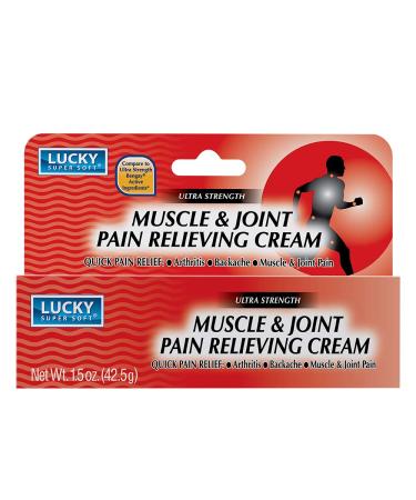 Lucky Super Soft Muscle & Joint Pain Relieving Cream 1.5 Ounce
