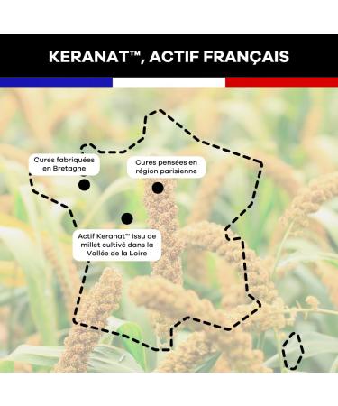 Ga am 30-day anti-hair loss and growth food supplement. Made in France. -50% hair loss Doubled density. Restores the - Buy Online on GoSupps.com