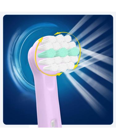 VINFANY Kids Electric Toothbrush Heads for Oral B - 8pcs Replacement Brush Heads for Braun Compatible Sensitive Clean & Professional Care - Buy Online on GoSupps.com
