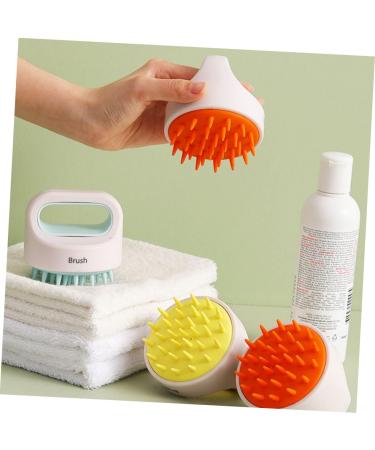 GLEAVI 2pcs Nonslip Massage Brush Shampoo For Baby Bath Shower Foam Suitable For Adults Efficient Skin Cleansing - Buy Online on GoSupps.com