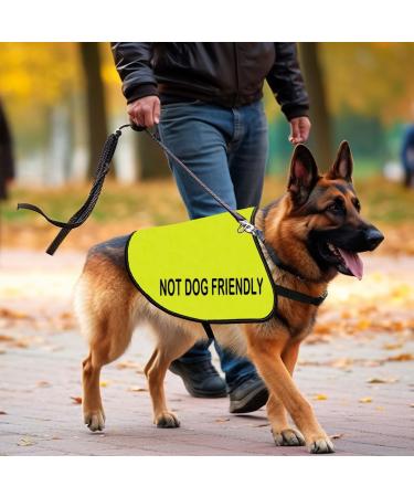 Shop Cenwa Funny Dog Jacket - Warning Vest (Size M) | Not Dog-Friendly - International Shipping Available - Buy Online on GoSupps.com