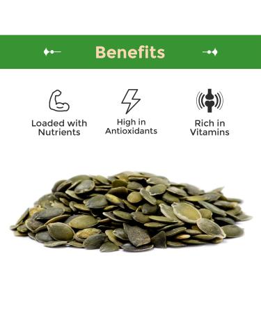 Sincerely Nuts Raw Unsalted Shelled Pepitas Pumpkin Seeds - Healthy Antioxidant Snack | Vegan, Kosher, Gluten Free | High Protein Bulk 5lb Bag - Buy Online on GoSupps.com