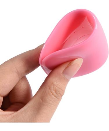 Silicone Eyelashes Holder Pad for Eyelash Extensions | Reusable False Eyelashes Keeper Palette in Pink - Buy Now! - Buy Online on GoSupps.com