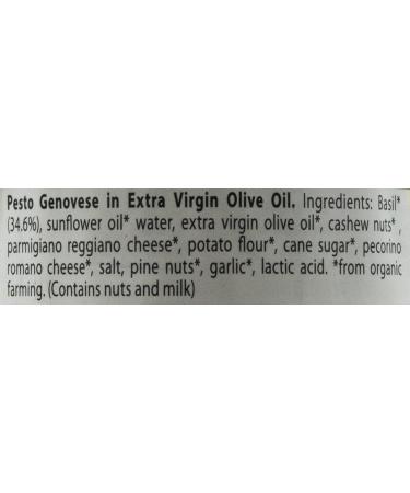  Italian Gourmet E.R. Alce Nero Pesto Genovese 12-pack of gluten-free Italian pasta sauces with 100% sustainably sourced Italian basil and Parmigiano Reggiano 190g + Italian Gourmet polpa 400g - Buy Online on GoSupps.com