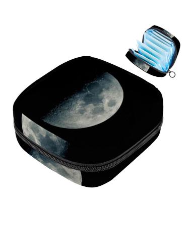 Black women's binding-storage bags menstrual pad bag portable menstrual cup pocket with zipper for teenagers girls women women color 4