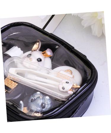 Buy Gatuida 3-St Holders for Lens Containers - Colorful Eye & Lip Gloss Organizer Portable Contact Case Accessories for Travel - Buy Online on GoSupps.com