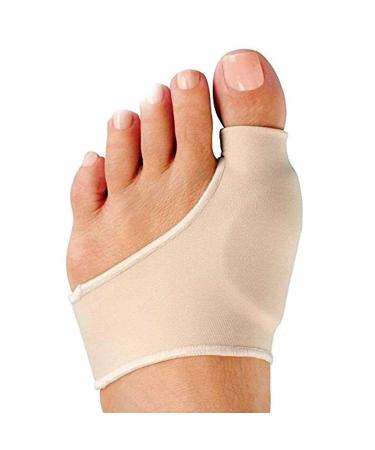 Bunion Corrector - Bunion Toe Straightener and Bunion Relief Detox Sleeve Bunion Pad with EuroNatural Gel - Orthopedic Bunion Corrector and Metatarsal Pad for Hammertoe and Hallux Valgus (Small)