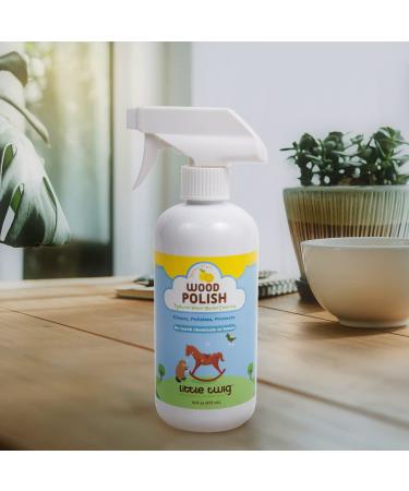 Little Twig Wood Polish - Lemon Fresh Scent | 16 oz | Eco-Friendly & Effective for International Shipping - Buy Online on GoSupps.com