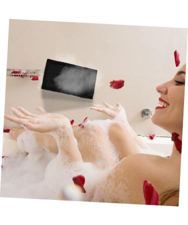 Healeved 20 Pcs Soap Foaming Shower Foaming Scrub Exfoliating Net Nylon Fiber Black - Buy Online on GoSupps.com