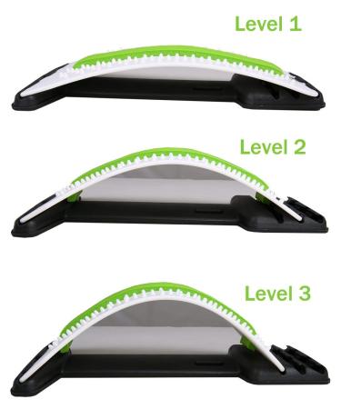Jiahao Multi-Level Back Stretching & Massage Device for Lumbar Spine Pain Relief | International Shipping - Buy Online on GoSupps.com