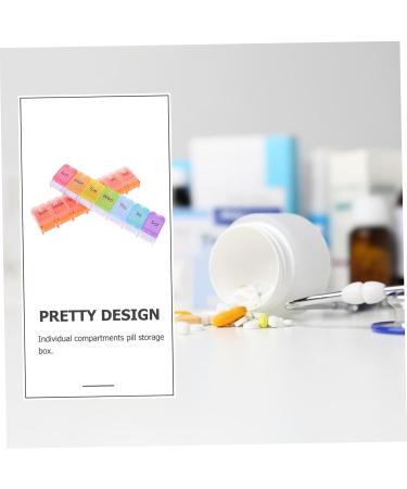 Mini Pill Organizer - 2pcs Daily Medicine Storage Box | Portable Pill Holder for Purse & Weekly Use - Buy Online on GoSupps.com