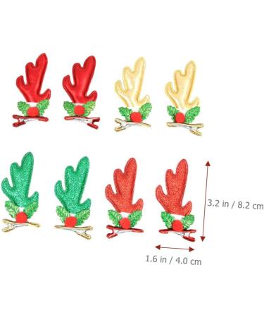 FRCOLOR Reindeer Antlers Hair Clips Pairs hair for women s for girls hair clips for girls hair clips Glitter Reindeer Hair Clips antler hair girls hair clips antler Deer Ears Hair Clips - Buy Online on GoSupps.com