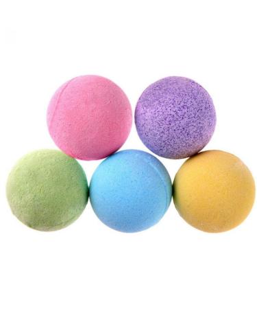 1 piece of bathroom salt ball body skin whitening lightness relaxing stress relief natural bladder shower bomb ball bio organic bathroom bombs random color