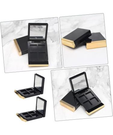 Mipcase 2pcs Eye Shadow Box Highlighters Empty Lipstick Case Eye Shadow Palettes Travel Phnom Penh Filling - Buy Online on GoSupps.com