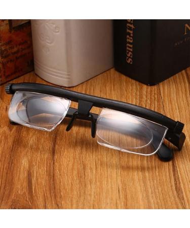 Adjustable Focus Glasses - HD Zoom Vision for Close & Distant Views | -6.00 to +3.00 | 2 Pack Reading Glasses for Men & Women - Buy Online on GoSupps.com