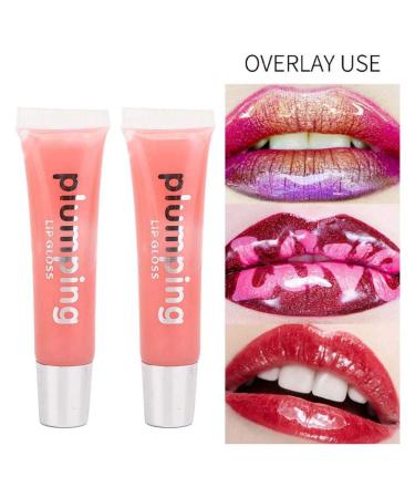 2PC 10ml Lip Plumping Serum & Gloss - Full Defined Lips | Shop Now! - Buy Online on GoSupps.com