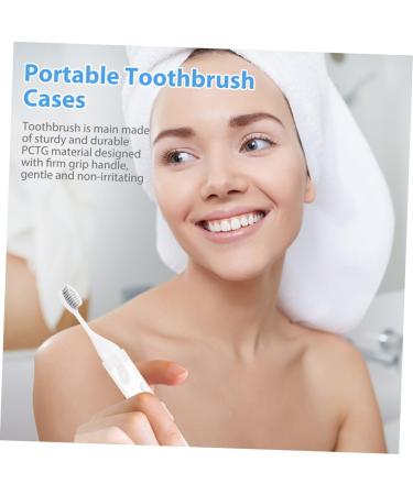 Frcolor Portable Travel Toothbrush Set - 2 Piece Foldable Adult Toothbrushes for Clean Teeth - Ideal for International Shipping - Buy Online on GoSupps.com