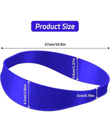 Curved Silicone Haircut Band Neckline Shaving Template and Hair Trimming Guide Hairline Shaping Tool Self Hair Trimming Guide for Men for DIY Home Haircuts Fade Guide for Hair Clippers - Buy Online on GoSupps.com