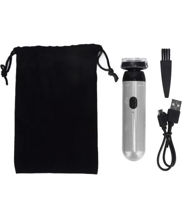 Electric Shaver Electric Beard Trimmer Portable Cleaning for Men (Silver) - Buy Online on GoSupps.com