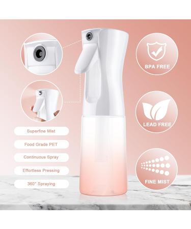 Uraqt 200ml Pink Gradient Spray Bottle - Salon Hair & Plant Atomizer Ideal for Styling & Cleaning - Buy Online on GoSupps.com