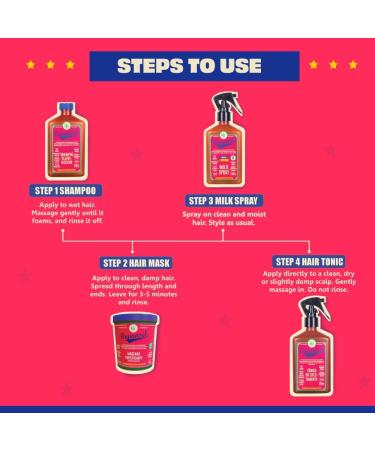 Lola from Rio Leave-In Conditioner Spray for Women Hydrating Detangler & Hair Treatment for Dry Damaged Hair Sulfate-Free All-Natural Anti-Frizz Moisturizing & Non-Toxic 8.45 Fl Oz - Buy Online on GoSupps.com