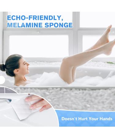 18-Pack Magic Eraser Sponge Squish | Cleaning Pads for Walls, Kitchen, Oven & Shoes | Melamine Foam Universal Cleaner - Buy Online on GoSupps.com