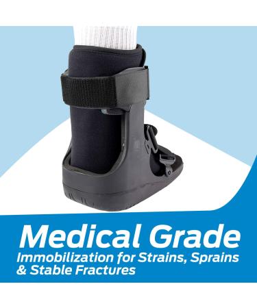 Ossur Formfit Walker Boot - Medical Grade Low Top Walker Boot for Broken Foot Sprained Ankle & Fractures | Breathable Pneumatic Technology | International Shipping - Buy Online on GoSupps.com