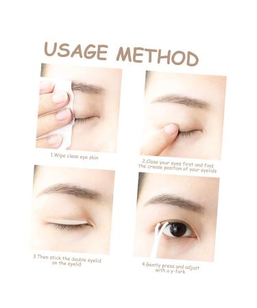 DOITOOL Invisible Eye Stickers 20 Sheets Double Eyelid Sticker Makeup Tool Makeup Tape Beauty Supplies Beauty Stickers Cosmetic - Buy Online on GoSupps.com
