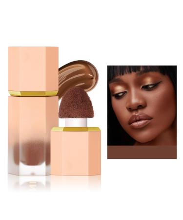 Liquid Contour Cream Contour Wand Stick Waterproof Lightweight Liquid Contour Stick Face Contour Makeup Cream Bronzer Long Lasting Smooth Liquid Bronzer for Face Natural-Looking (#103) #103 40 g (Pack of 1)