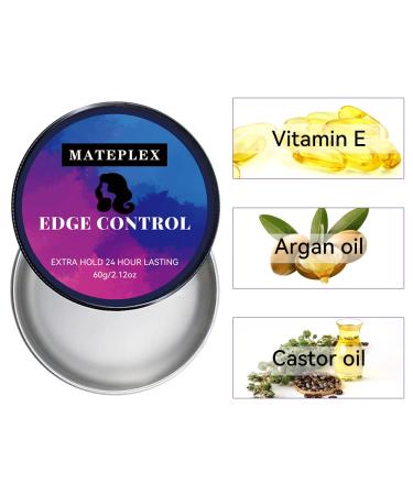 Edge Control with Brush | 24h Long-lasting Hold | No Flakes Residue or Grease | Shop Now - Buy Online on GoSupps.com