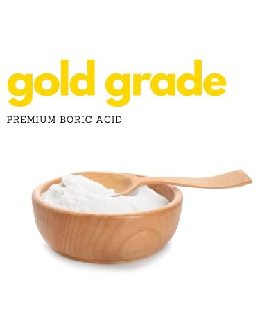 Boric Acid (1lb) | 99.9% Pure Industrial Grade |Anhydrous Fine Powder| Packed in Canada| Used to Make All Purpose Cleaner| DIY Cosmetic and Personal Products| PH Buffer and Odor Control| Amriel Co. - Buy Online on GoSupps.com