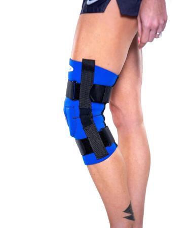 Buy Nevin Sports Med Knee Brace - Black Medium for Superior Support | International Shipping Available - Buy Online on GoSupps.com