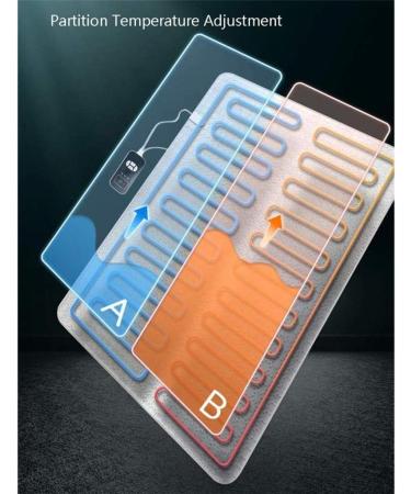 Double Double Control Electric Blanket - Temperature Control for Double Beds | Cozy Household Bedding - Buy Online on GoSupps.com