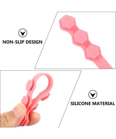 Healeeved 30 pcs Mask Hook Silicone Earrings - Black Lanyard & Face Cover Ear Extensions (1 Pack) - Buy Online on GoSupps.com