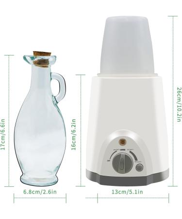 Premium Massage Oil Warmer with Glass Carafe - Quick 5-Minute Heating for Ultimate Relaxation - Buy Online on GoSupps.com