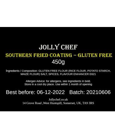 Southern Fried Chicken Coating (Gluten Free) 200g - Delicious and Crispy Coating for Gluten-Free Chicken - Buy Online on GoSupps.com