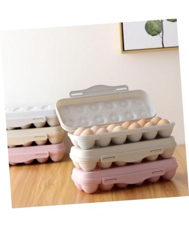 Uonlytech Box Outdoor Egg Carton Plastic Storage Bins Plastic Egg Tray Egg Trays Anti-collision Egg Rack Pp - Buy Online on GoSupps.com