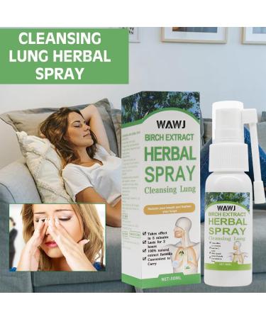 Herbal Lung Cleansing Spray - Powerful Herbal Cleaning & Repair Spray (2PCs) for Optimal Lung Support - International Shipping Available - Buy Online on GoSupps.com