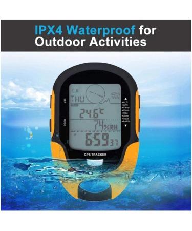 Digital Altimeter Barometer - IPX4 Waterproof for Outdoor Hiking, Camping, Climbing - Buy Online on GoSupps.com