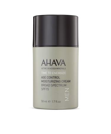 AHAVA Time to Energize Age Control Moisturizing Cream For Men  1.7 fl. oz.
