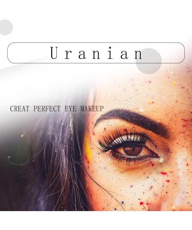 Uranian Eyelash Curler with Built-in Comb and Silicone Refill Pads - Premium Makeup Tool for Perfectly Curled Lashes - Pink-White Comb Included - Buy Online on GoSupps.com