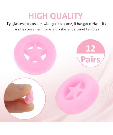 Buy Wllhyf 12 Pairs Colorful Anti-Slip Silicone Glasses Ear Holders | Soft & Cute Brille Frame Accessories for Adults - Buy Online on GoSupps.com