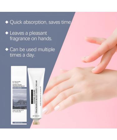 rabuu Moisturizing Fragranced Hand Cream Hydrating NonGreasy Portable Lotion For Soft Nourished Skin - Buy Online on GoSupps.com