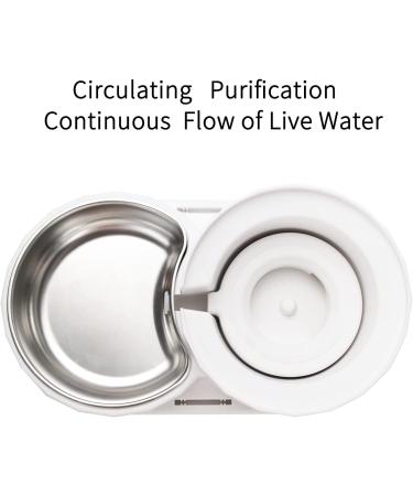 Sfozstra 3L Automatic Pet Water & Cat Feeder - BPA-Free Stainless Steel Bowl - Buy Online on GoSupps.com